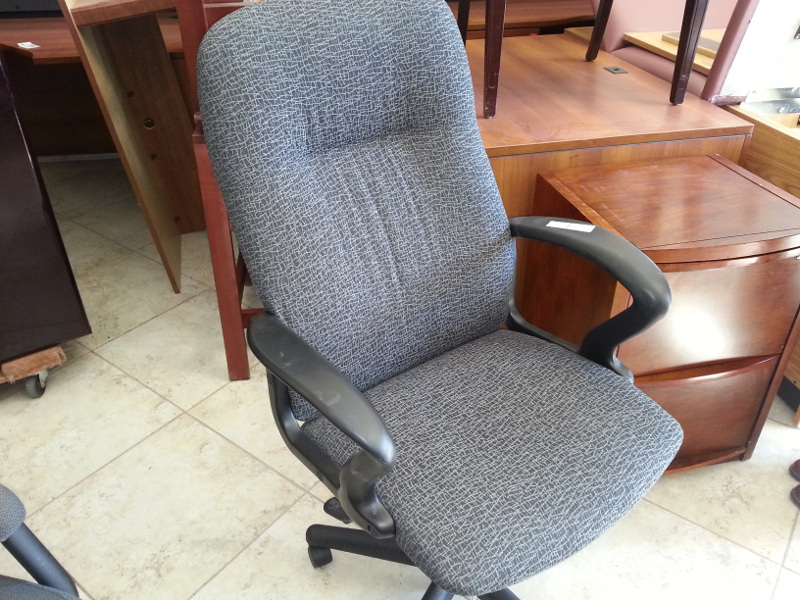 Grey Rolling Chair-image