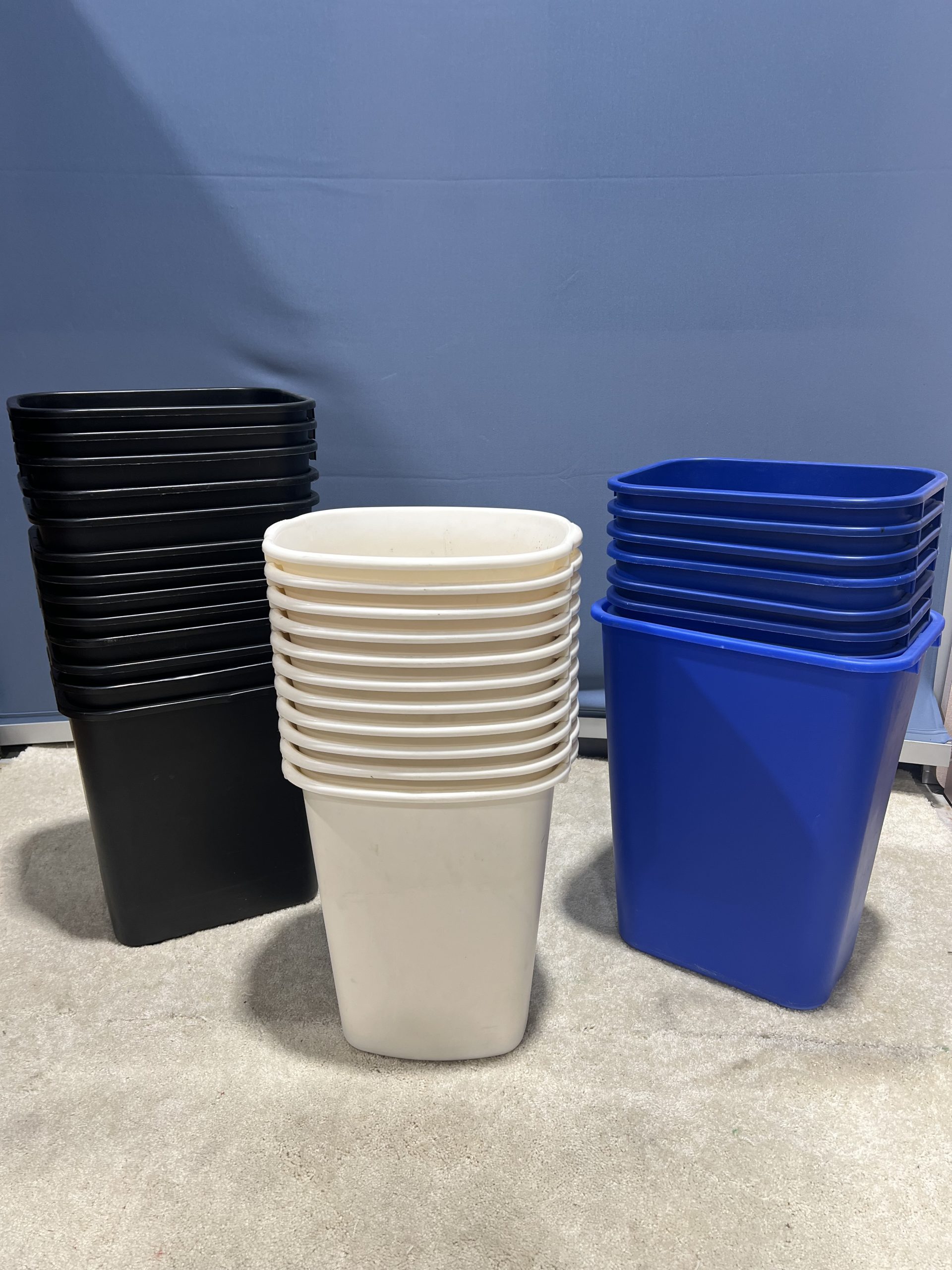 Assorted Trash Cans-image