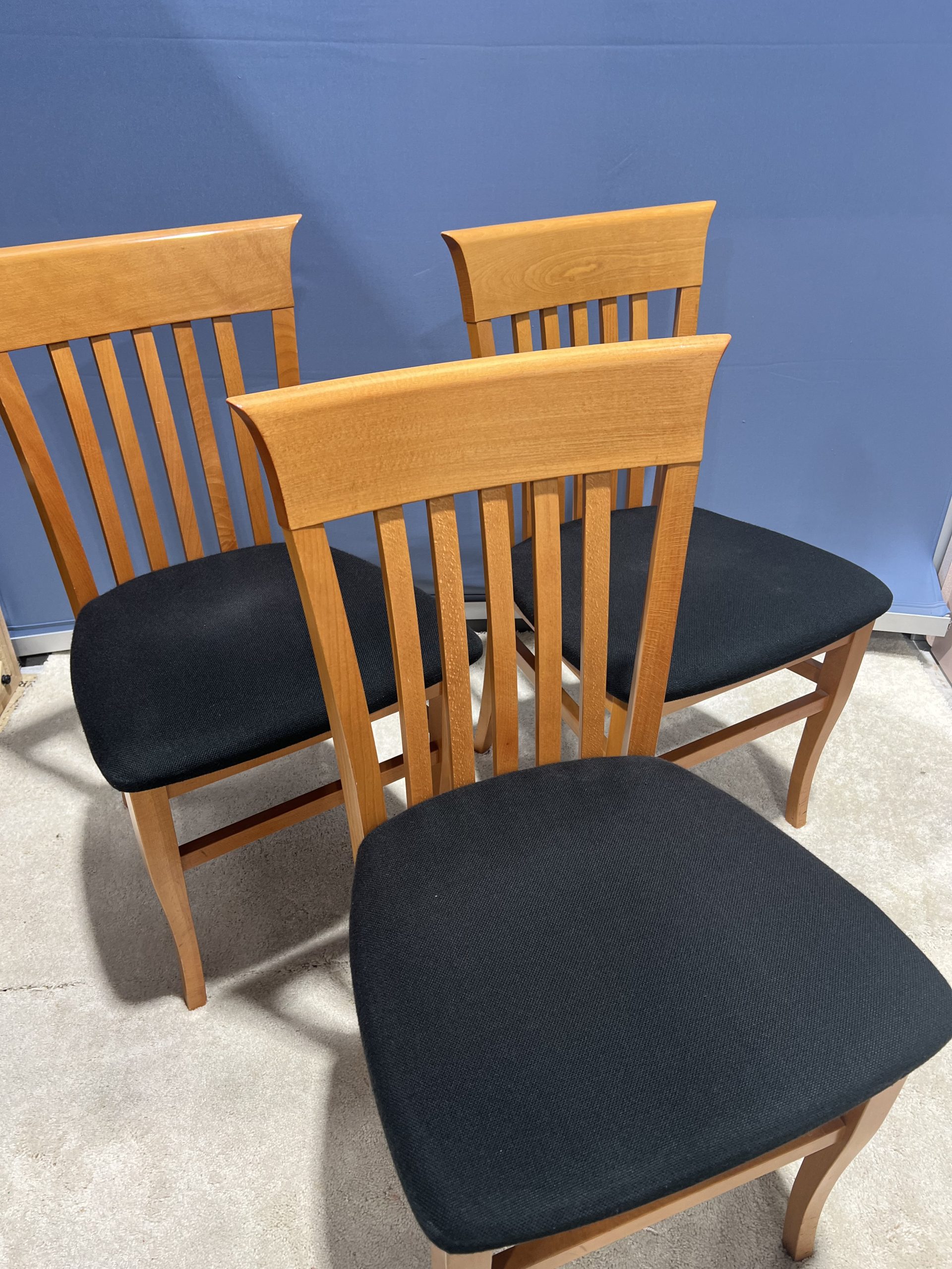Chair Guest Black Light Oak-image